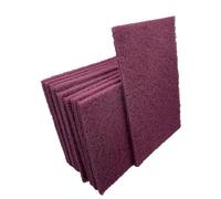 VSM 402395 Lot de 10 patins abrasifs Marron 15 x 9 cm