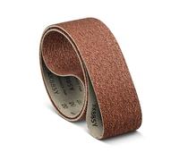 VSM Lot de 10 courroies abrasives en céramique Plus de 1,27 x 45,7 cm Grain 60 (moyen) - Dos en tissu flexible résistant à la déchirure - Bandes abrasives durables - Compatibles avec les machines