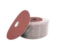 VSM Lot de 25 disques en fibre de résine et oxyde d'aluminium 17,8 x 2,2 cm Grain 100 Gros grain