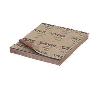 VSM VSM Toile abrasive (A) brun, très souple KK 114 F, 230x280 mm, Grain: 600 Quantité:1