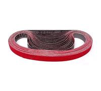 VSM XK870X / XK870F Lot de 25 bandes abrasives 13 x 457 mm Grain P36 (X=robuste)