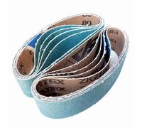 VSM ZK713X Bande abrasive | 40 x 305 mm | 10 pièces | Grain : P80