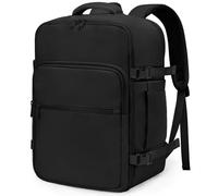 VSNOON Bagage cabine 40x30x20, 24L Sac a Dos Voyage Cabine Avion, Sac à Dos Ordinateur 15 Pouces pour Ryanair, Wizz Air, Transavia, étanche Sac Cabine Pour Homme, Noir