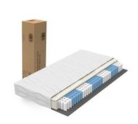 VSOGA Ortho Medic Matelas 90 x 200 cm à ressorts ensachés Dureté H3 Certifié Oeko-Tex Ergonomique 7 zones Hauteur 20 cm Matelas fabriqué en Chine