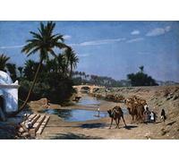 VsoxA Célèbre Impression d'image Peinture d'art Murale le tableau de Jean Léon Gérôme Affiches et Impressions Pour la Décoration Murale 60x90cm