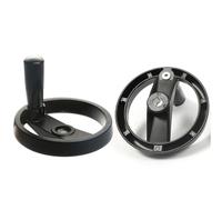 VSPLJQRXY 2 Rayons Volant Manivelle Creux Pliable Trou 10-20mm avec Rotative Poignée Repliables pour Tour Fraiseuse Rectifieuse Perceuse Colonne(160 * 16 * 5mm)