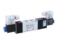 VSPPJYFG Électrovanne 4V130C-06 4V230C-08 à Double tête, Double Commande, 5 Voies, 3 Positions, arrêt Automatique, Maintien, vanne directionnelle pneumatique(4v430c-15,AC220V)