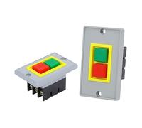 VSPPJYFG Interrupteur à Bouton QKS2-5, 1 pièce, Type d'installation, Interrupteur Marche/arrêt, Interrupteur de Pression d'isolation, 3 entrées, 3 Sorties(Large Panel)