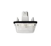 VSREI Lumière de plaque d'immatriculation, lumière de plaque d'immatriculation de voiture compatible avec Peugeot Citroen,Comme 206 207 306 307 308 407 5008 C2 C3 C4 C5 DS4,OEM: 6340A3 6340F9(1 pièce)