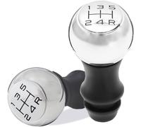 Vsrei Pommeau De Levier De 5 Vitesses Manuelle Pour Voiture 206 207 3008 Etc/ C2 C3 C4 Picasso Berlingo Saxo (Argent)[2806]