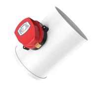 VSRLOIIMH Clapet d'air 220 V, vanne de Ventilation d'air, vanne de Conduit d'air électrique, vanne de registre motorisée/Interrupteur à Deux Voies(Ac24v,110mm)