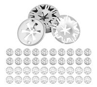 vsshe 40 Pcs 30 mm Clips de Protection Thermique pour Voiture, Attaches de Protection Thermique Sous Carrosserie, Deux Modèles Rondelles de Verrouillage pour Voiture pour La Plupart des Voitures