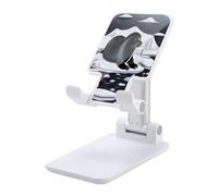 VstaDank Seals on Ice Support de téléphone portable réglable et pliable pour smartphones et tablettes de 4 à 13 pouces, accessoires de bureau de voyage, style blanc