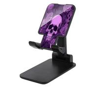 VstaDank Support de téléphone portable réglable et pliable pour smartphones et tablettes de 4 à 13 pouces, accessoires de bureau de voyage, style noir