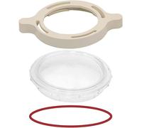 Vsttar 350090 Couvercle de pompe de piscine de rechange à came et rampe et couvercle 350091 pour pompes de piscine creusées et spa Pentair Superflo