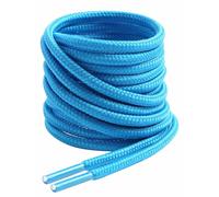 VSUDO 160 cm Lacets Turquoise Ronds de Bottes, ø4mm Lacets Boot Rond pour Chaussures de Travail, Lacets Résistants Chaussure de Marche/Sécurité, Lacets Chaussures de Randonnée (2Paire-Turquoise-160CM)