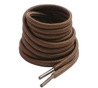 VSUDO 200 cm Lacets Chaussures de Travail et Bottes - Diamètre 4mm Lacets Ronds Marron Résistants pour Randonnée, Sécurité et Usage Intensif (2 Paires-Marron-200CM)
