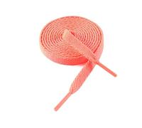VSUDO Lacets plats pour baskets, lacets de chaussures de sport, Rose saumon, 54" ( 137 CM )