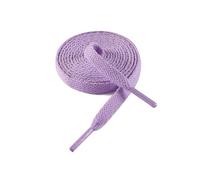 VSUDO Lacets Violet Clairs Plats 100 cm pour Baskets, Lacets Chaussures Violet Clair Plat pour Sneakers - Compatible avec Nike Air Force, Adidas Stan Smith, Converse, Vans (1 Paire-Violet Clair-100cm)
