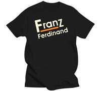 VSYNLOJN Franz Ferdinand T-Shirt Men Black XL