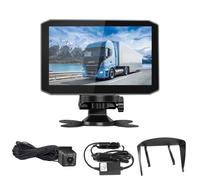 VSYSTO Camera de Recul pour Voiture avec écran 7 Pouces et Caméra, Caméra de Recul Vision Nocturne Étanche pour Van, Camion, Bus, Remorques, Agricole 12-30V