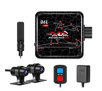 VSYSTO Dashcam Moto, Grand Angle de 140° Caméra de Moto Avant et Arriere 1080P, Camera Velo étanche avec WiFi, GPS, Vision Nocturne, Capteur G, WDR, Enregistrement en Boucle, 256 Go Max