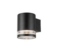 VT-1145 10399 Applique solaire 1 W blanc chaud noir