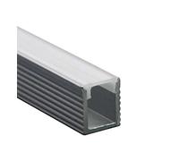 VT-8136 Kit de montage WITH DIFFUSER pour LED STRIP-SURFACE 2000 mm