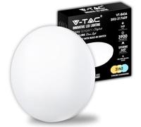 VT-8436 36W LED DOME LIGHT-450MM WITH MILKY COVER CCT : 3IN1-ROUND
