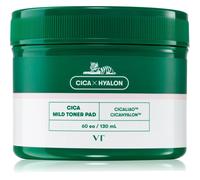 VT Cosmetics Tampons apaisants et exfoliants avec Cica Mild Toner Pad, 60 pieces
