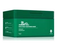 VT Cosmetics Cica Daily Soothing Mask masque visage hydratation intense avec effets apaisants grand format 30 pcs