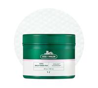 VT COSMETICS Cica Hyalon Lot de 60 tampons de toner doux 0,5 % acide salicylique, réparateur apaisant, anti-acné, cicatrice et même teint de la peau, 130 ml