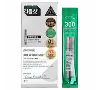 VT COSMETICS Sérum Stick Visage 300 Reedle Shot, 10 x 2ml, Cica & Hyaluron, Soin Microneedling, Sans Parfum, Peau Sensible