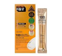 VT COSMETICS Vita-Light, Sérum Visage en Stick avec Vitamine C et E, 10 Monodoses de 2 ml, Centella Asiatica, Micro-aiguilles Naturelles