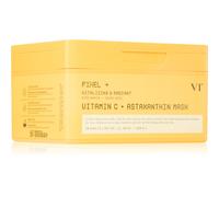 VT Cosmetics Vitamin C Astaxanthin Mask masque hydratant éclaircissant pour un teint unifié grand format 30 pcs