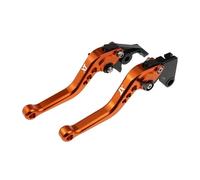 VTAIEX Accessoires pour motos Accessoires Moto : Leviers De Frein Et D'embrayage Courts Réglables Pour Y-AMAHA Pour Tenere XT660Z XT 660Z XT660 Z 2008-2015(Orange)