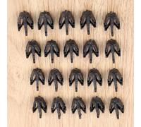 VTAIEX Attaches à Clip Attaches De Retenue en Nylon pour Calandre De Voiture, 20 Pièces, pour Toyota, pour Ford, pour Escort