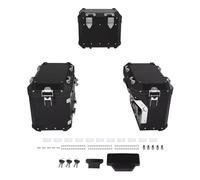 VTAIEX Coffre de Rangement Support De Sacoche Latérale pour Moto, Selle, Coffre Rangement, Boîte À Outils Accessoires pour BMW R1200GS Advance 2013-2018 F850GS 2017-2022(Nero)