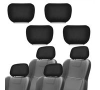 VTANOK 4 pcs Auto Housse de Appui Tête,pour BMW Serie X E83 X3 F25 X3 M40i G01 X3 G01 X3 Universelle d'Appui-Tête Voiture Lavable Housses Protection pour Toutes Voitures