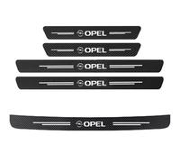 VTANOK 5 Pièces Bandes De Seuil De Porte De Voiture, pour Opel Corsa A Corsa B Corsa D Corsa E Corsa F DéRapant Protection Aux Rayures Sticker DéCoration Accessoires