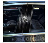 VTANOK Autocollant de Colonne Montante Centrale Voiture, pour Peugeot 5008 2017-2022 2023 2024 2025 Garniture Montant B Vitre Portière Voiture Tuning Accessoires