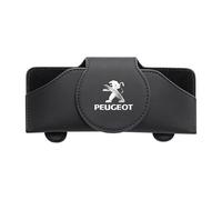 VTANOK Clip de Lunettes de Voiture, pour Peugeot Expert/Traveller AB 2016-2025 Clip de Carte de Ticket Boîte de Rangement pour Console Centrale Accessoires,E