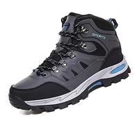 VTASQ Bottes de randonnée imperméables pour homme et femme - Chaussures de randonnée légères pour le camping et l'escalade, gris, 42 2/3 EU