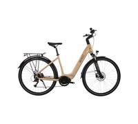 Vtc electrique bicyklet auguste shimano acera 8v 720 wh 700 mm beige