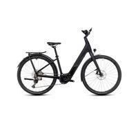 Vtc electrique cube kathmandu hybrid c 62 slx 400x easy entry shimano deore 12v 400 wh 700 mm gris carbon noir 2025
