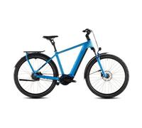 Vtc electrique cube kathmandu hybrid comfort pro 800 enviolo trekking courroie 800 wh 700 mm bleu azure 2026