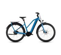 Vtc electrique cube kathmandu hybrid comfort pro 800 trapeze enviolo trekking courroie 800 wh bosch 90 nm 700 mm bleu noir 2026