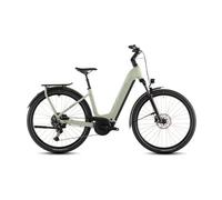 Vtc electrique cube kathmandu hybrid one 800 easy entry shimano cues 10v 800 wh 700 mm vert pea 2026