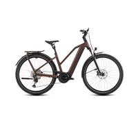 Vtc electrique cube kathmandu hybrid pro 800 trapeze shimano deore deore xt 12v 800 wh 700 mm rouge orange sun glow 2026