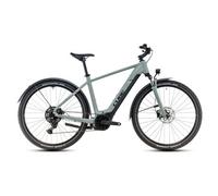 Vtc electrique cube nuride hybrid performance 500 allroad shimano cues 9v 500 wh 29 gris vert swamp 2025